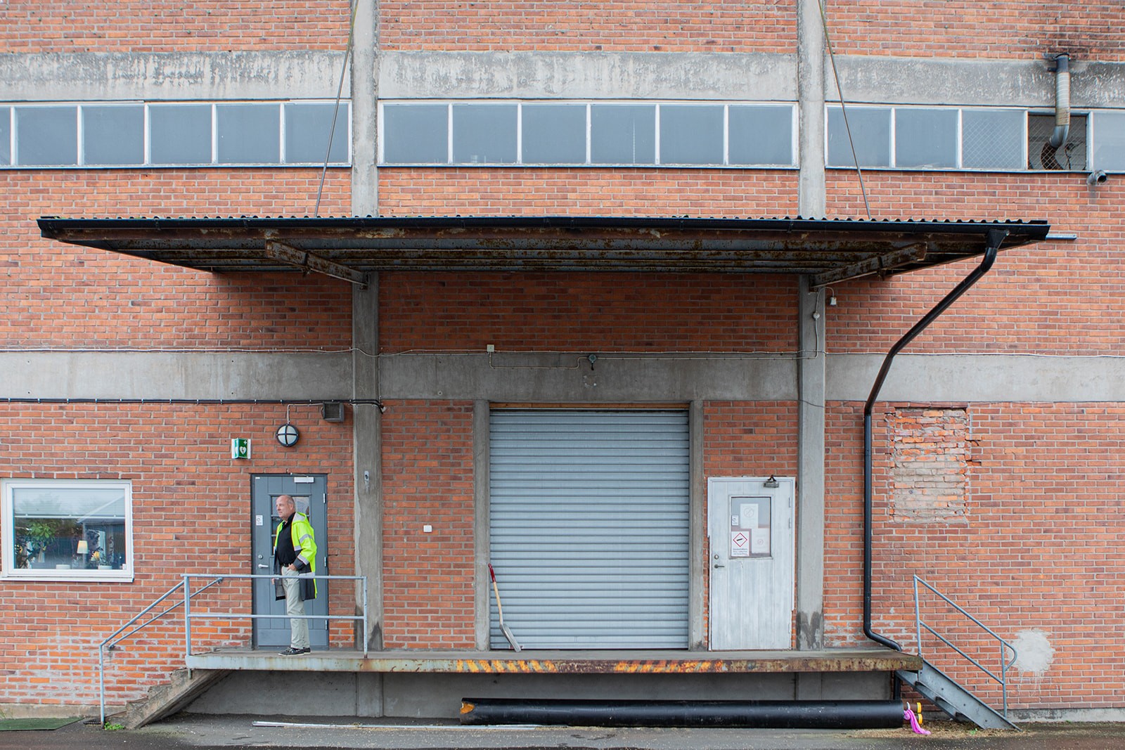 Solör anläggning utanför Kvänum – internutskick med medarbetare,