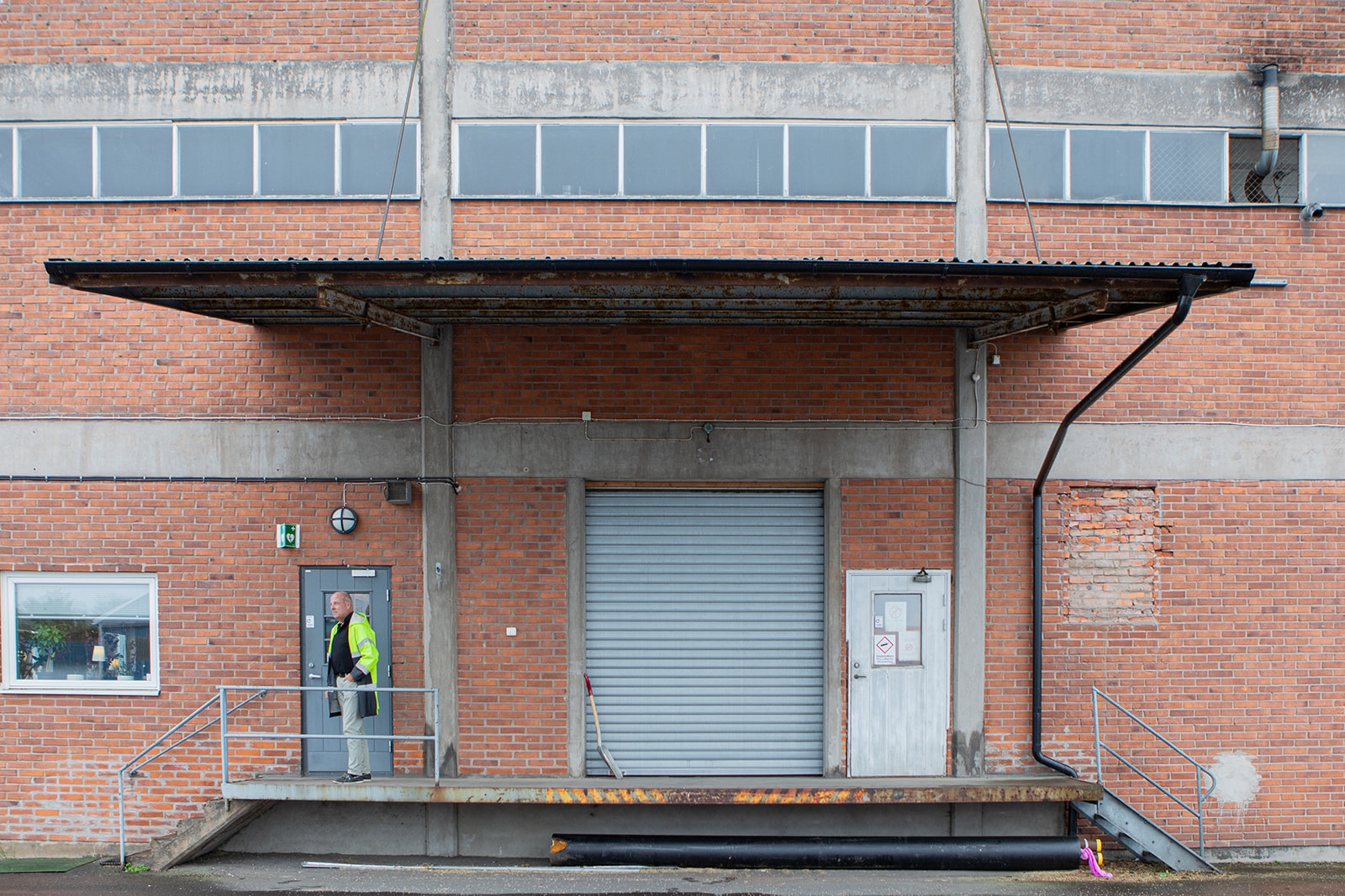 Solör anläggning utanför Kvänum – internutskick med medarbetare,