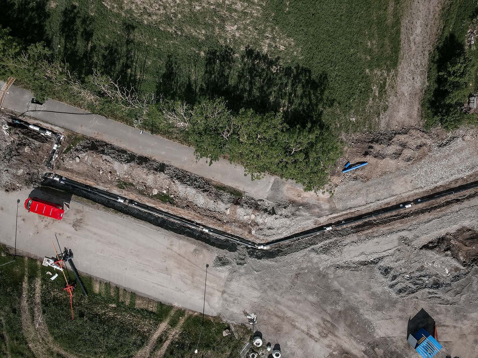 Solör fjärrvärmeprojekt till nytt villaområde – dokumentation,