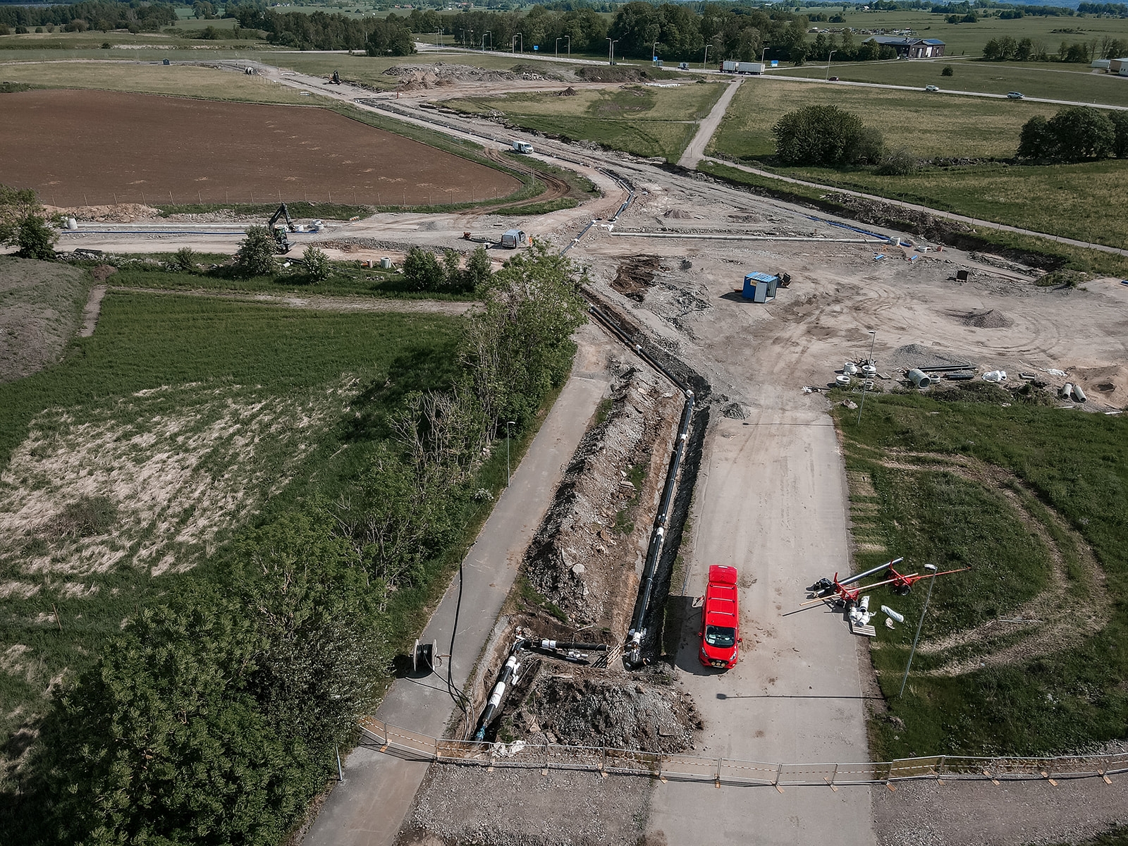 Solör fjärrvärmeprojekt till nytt villaområde – dokumentation,