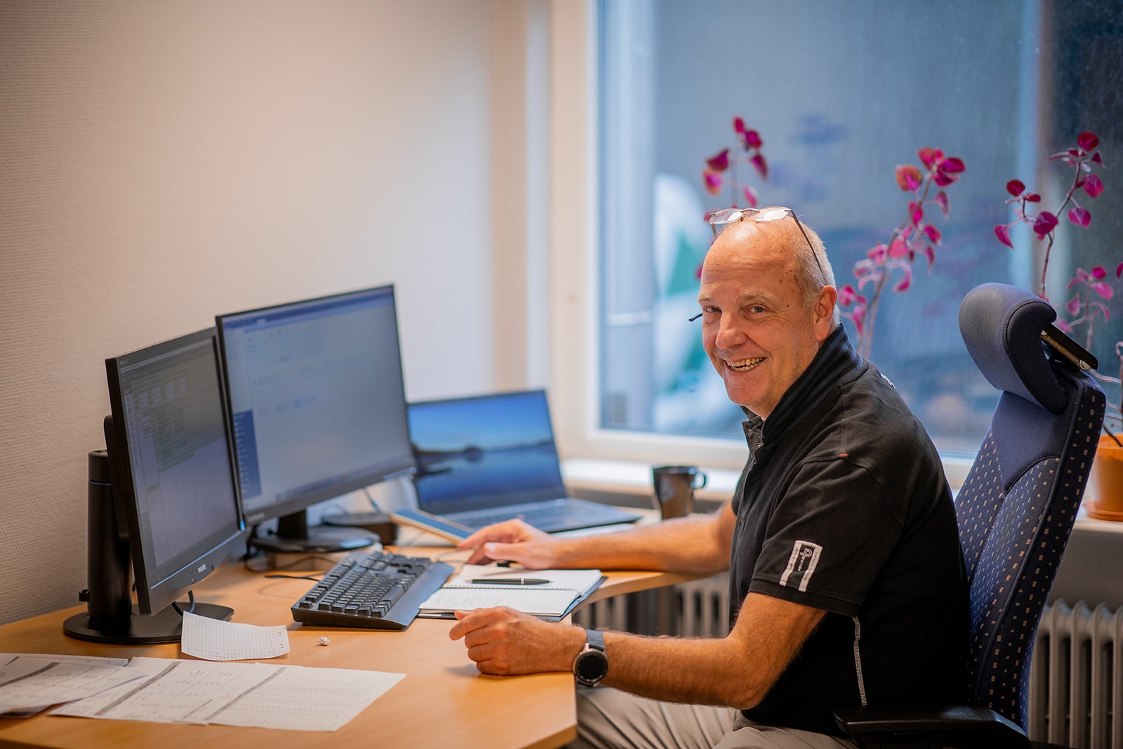 Solör anläggning utanför Kvänum – internutskick med medarbetare,