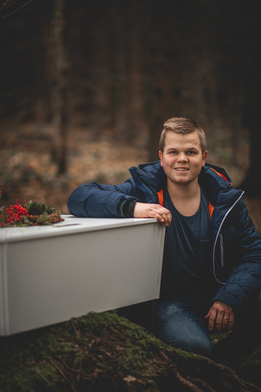 Minventa – produktfoto av kista/urna för djur,