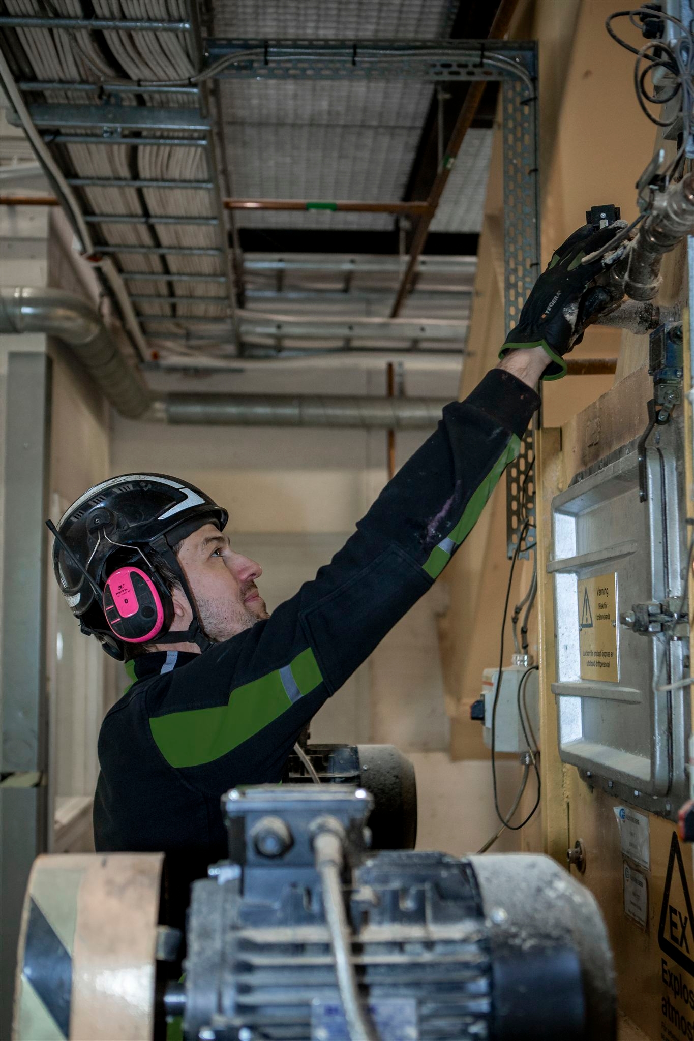 Solör fjärrvärmeverket i Floby – en dag på jobbet,